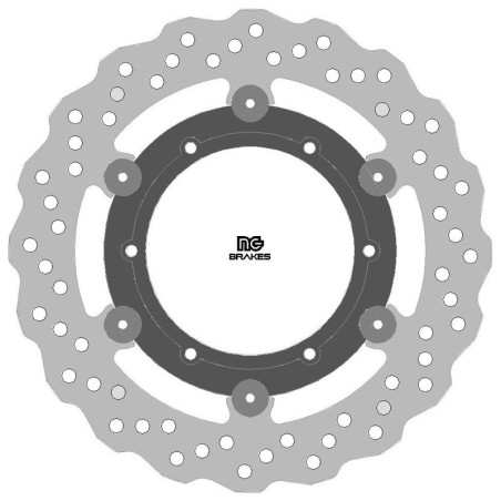 Disco de freno NG BRAKES flotante