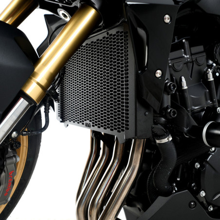 Protector de radiador R&G RACING Pro - negro
