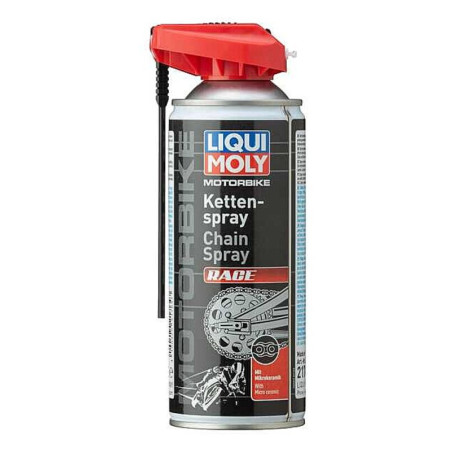 Lubricante de cadena para motocicleta LIQUI MOLY Race - Spray 400ml