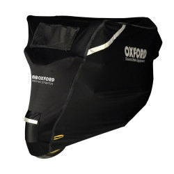 Funda de moto para exterior OXFORD Protex Stretch - Moto / Scooter - Negro - S