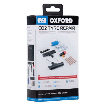 Kit de reparación de neumáticos OXFORD CO2 Nº 1