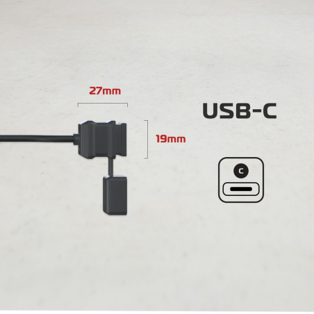 Cargador OXFORD USB Tipo C 3.0 AMP