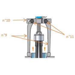 Recambios NTN K2 para extractor de rodamientos 5-44