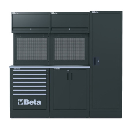 Combinación de mobiliario BETA para taller RSC50 2.0 con 223 herramientas