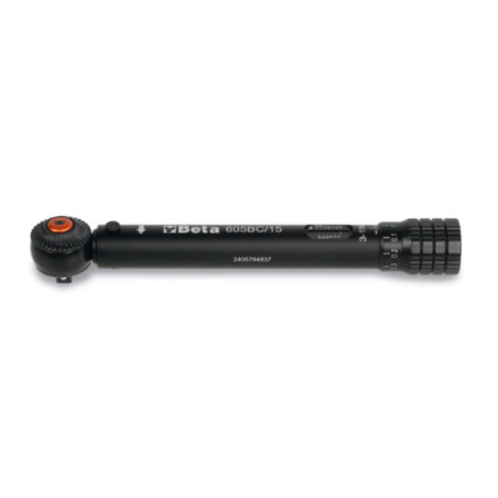 Llave dinamométrica de clic BETA compacta - hasta 15 Nm