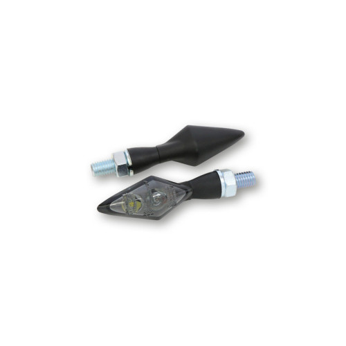Intermitentes/luz de posición LED HIGHSIDER pro PEN HEAD DOUBLE 2en1 - negro