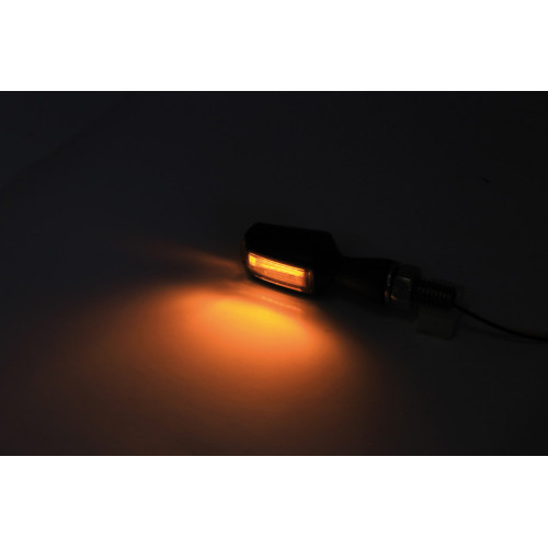 Intermitente LED HIGHSIDER smart BLOCK - negro