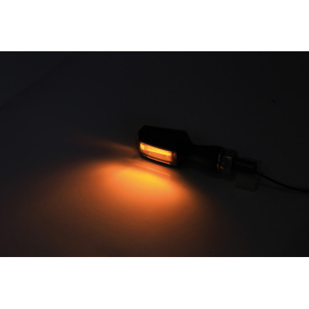 Intermitente LED HIGHSIDER smart BLOCK - negro