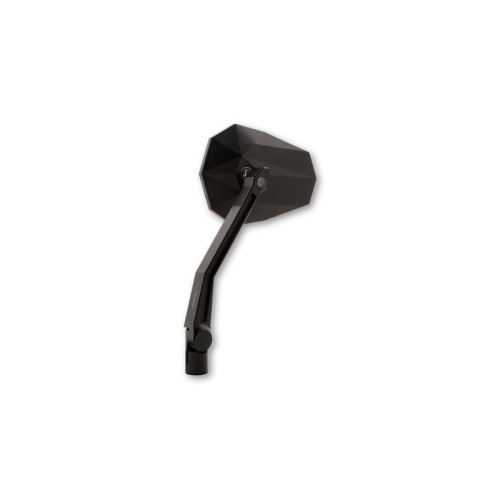Retrovisor de manillar HIGHSIDER pro Stealth -X2 - con intermitentes LED - negro - Pareja