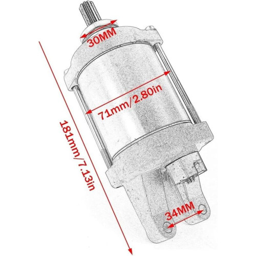 Motor de Arranque TECNIUM