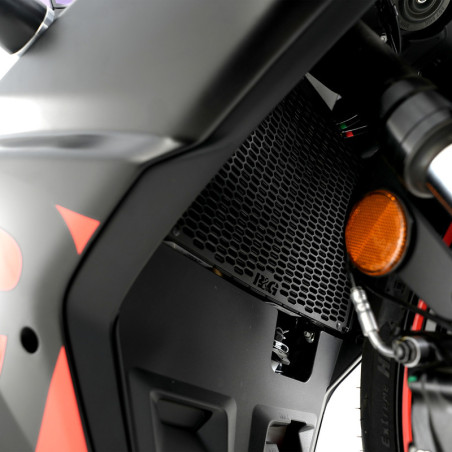 Protector de radiador R&G RACING Pro - negro