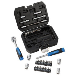 Juego de vasos y puntas métricas DRAPER HI-TORQ® 1/4" Sq. Dr. - 40 pcs 2