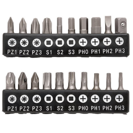 Juego de vasos y puntas métricas DRAPER HI-TORQ® 1/4" Sq. Dr. - 40 pcs