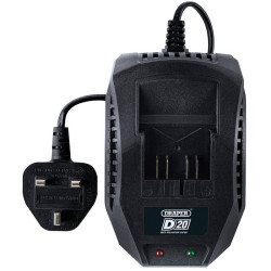 Cargador de Batería DRAPER D20 20V Li-ion, 2,4A 2