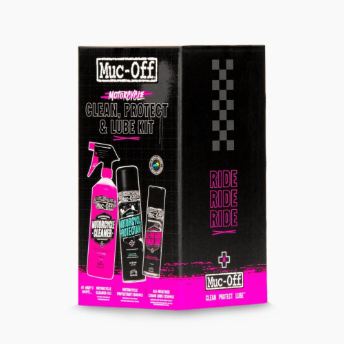 Kit de mantenimiento MUC-OFF Motorcycle Clean, Protect & Lube