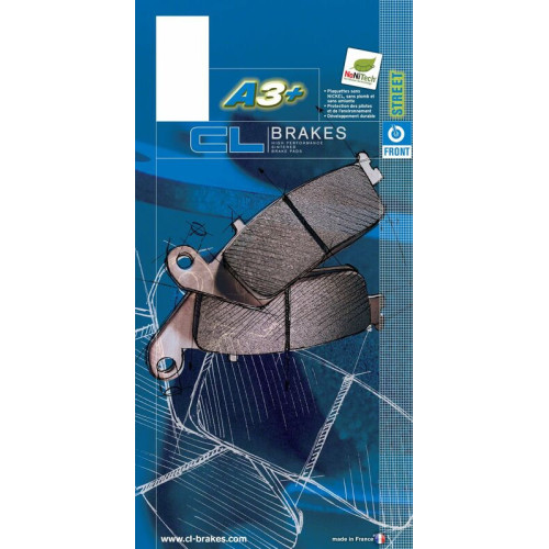Juego de pastillas sinterizadas CL BRAKES (1149A3+)