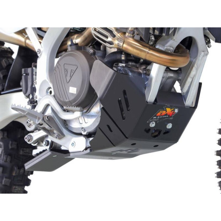Cubrecárter AXP Xtrem con protección de bieleta - PEAD 8 mm