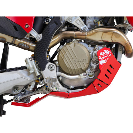 Cubrecárter AXP Xtrem con protección de bieleta - PEAD 8 mm