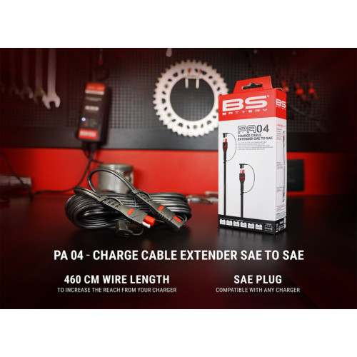 BS BATTERY Cable prolongador SAE a SAE