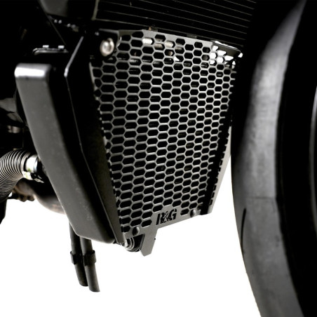 Protector de radiador de aceite R&G RACING Pro - aluminio