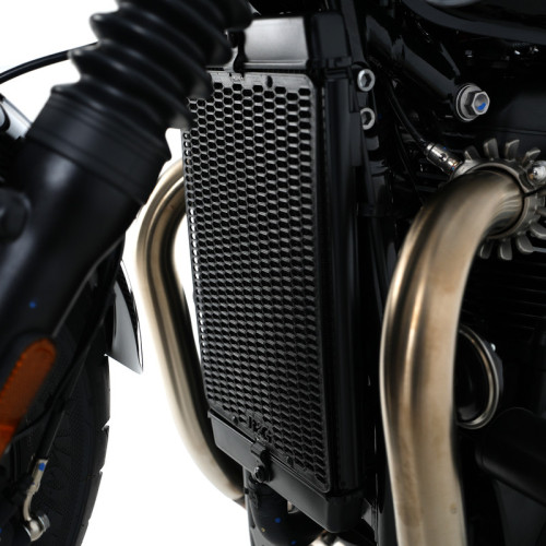 Protector de radiador R&G RACING Pro - negro