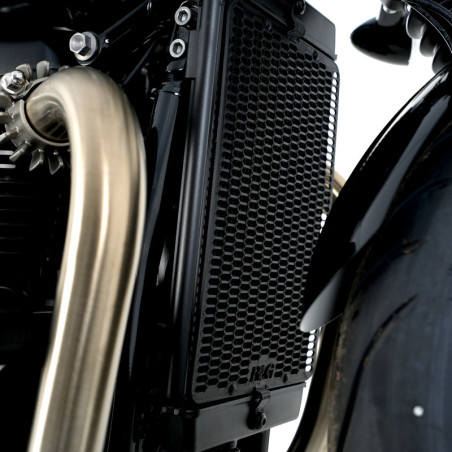 Protector de radiador R&G RACING Pro - negro