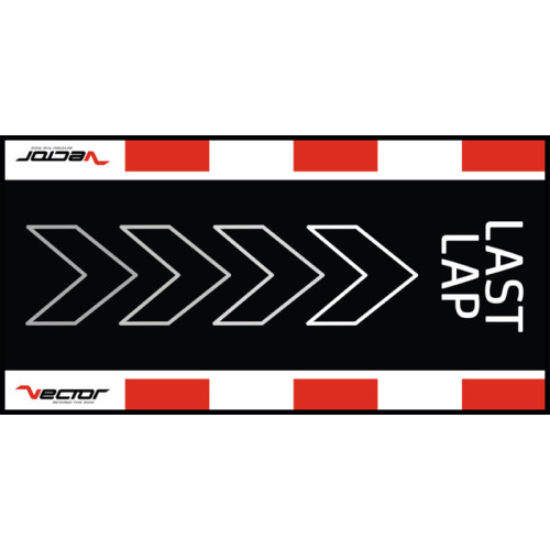 VECTOR Alfombra de Paddock PRO - FIM - 200 x 100 cm - LAST LAP
