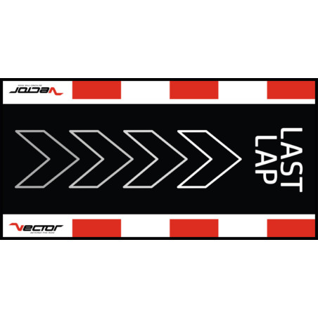 VECTOR Alfombra de Paddock PRO - FIM - 200 x 100 cm - LAST LAP