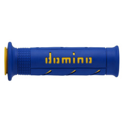 Puños racing DOMINO super soft 126mm negro/azul A25041C4840