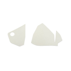 Protectores antideslizantes para chasis RFX Pro Series - transparente