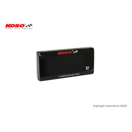 Termómetro KOSO Superslim - rojo
