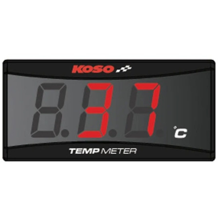 Termómetro KOSO Superslim - rojo