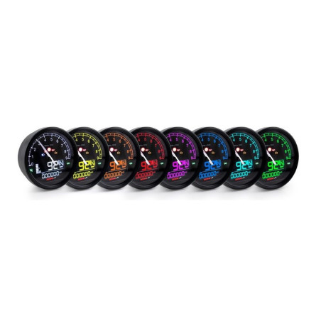 Velocímetro/tacómetro KOSO D80 TNT-05 anillo negro