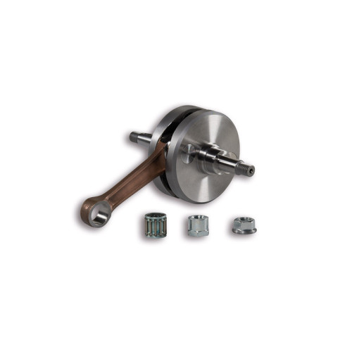 Cigüeñal MALOSSI con bulón Ø16, biela 110 – carrera 60 mm para motores con válvula