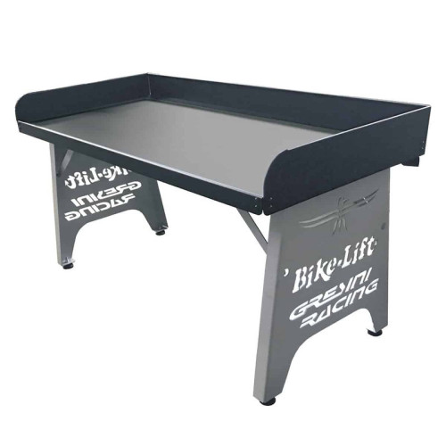 Mesa de paddock BIKE LIFT con patas plegables