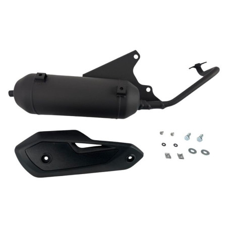 Escape completo TECNIGAS Silent Pro Black Shield