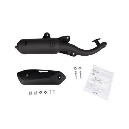 Escape completo TECNIGAS Silent Pro Black Shield