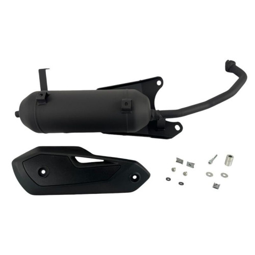 Escape completo TECNIGAS Silent Pro Black Shield