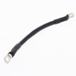 Cable de batería ALL BALLS 8" (20 cm) - negro