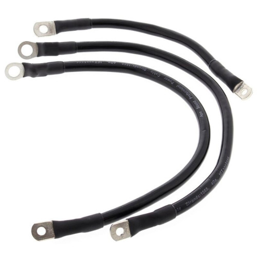 Kit cables de batería ALL BALLS - negro