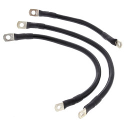 Kit cables de batería ALL BALLS - negro