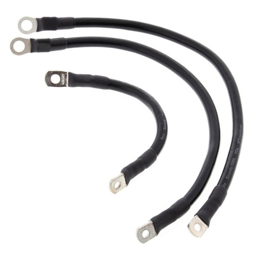 Kit cables de batería ALL BALLS - negro