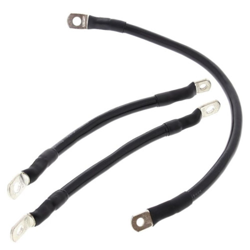Kit cables de batería ALL BALLS - negro