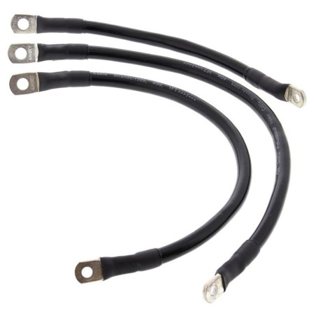 Kit cables de batería ALL BALLS - negro