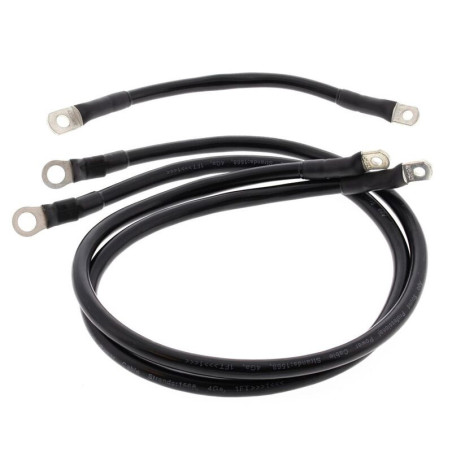 Kit cables de batería ALL BALLS - negro