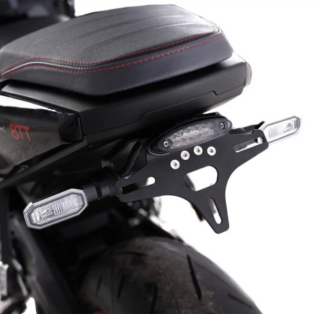 Portamatrículas R&G RACING Tail Tidy - Negro