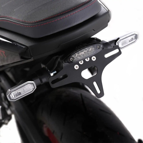 Portamatrículas R&G RACING Tail Tidy - Negro