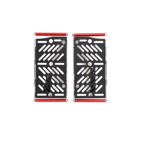 Protectores de radiador AXP Fast-Cleaning - rojo
