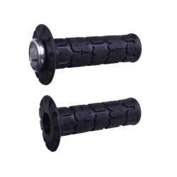 Puños ODI Rogue SX-MX V2 Lock-On - negro/negro