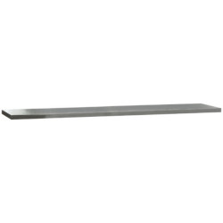 Encimera BETA C45PRO 2.0 MDF forrada con acero inoxidable – 2040x615 mm